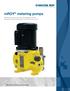 mroy metering pumps The Force in Pump Technology