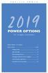 POWER OPTIONS. For Oregon Customers. Power Options At a Glance 1. Direct Access Getting started...4. Important dates...4
