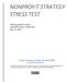 NONPROFIT STRATEGY STRESS TEST