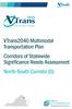 VTrans2040 Multimodal Transportation Plan Corridors of Statewide Significance Needs Assessment North-South Corridor (G)