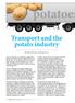 potatoes Transport and the potato industry Max Braun (Max Braun Consulting Services)
