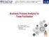 Business Process Analysis for Trade Facilitation