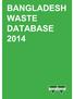 Bangladesh Waste Database