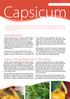 CapsicumCase Study 7. Introduction. Capsicum production in Australia. Pollination Aware