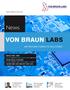 VON BRAUN LABS. News WE PROVIDE COMPLETE SOLUTIONS WHO WE ARE OUR SOLUTIONS HOW WE DO WHAT WE DO VON BRAUN LABS