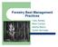 Forestry Best Management Practices. Yuko Ashida Mark Carlson Alesha Myers Corbin Schrader