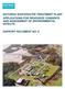 ROTORUA WASTEWATER TREATMENT PLANT APPLICATIONS FOR RESOURCE CONSENTS AND ASSESSMENT OF ENVIRONMENTAL EFFECTS SUPPORT DOCUMENT NO.