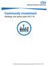 Community investment Strategy and action plan 2017/18