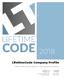 LifetimeCode Company Profile
