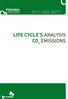 life cycle s ANALYSIS EMISSIONS