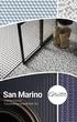 San Marino. Enamel Glass & Coordinating Ceramic Wall Tile