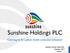Sunshine Holdings PLC. Catering to Sri Lanka s brand conscious consumer
