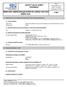 SAFETY DATA SHEET Revised edition no : 0 SDS/MSDS Date : 7 / 12 / 2012