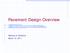 Pavement Design Overview. Rebecca S. McDaniel March 10, 2011