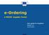 e-ordering User guide for Suppliers Version /11/2013