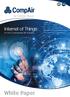 Internet of Things. for the Compressed Air Industry. Industry 4.0. White Paper
