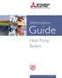Guide. Heat Pump Boilers. Information. Issue Ten >