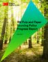 3M Pulp and Paper Sourcing Policy Progress Report