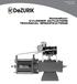 BULLETIN MARCH 2009 POWERRAC CYLINDER ACTUATORS TECHNICAL SPECIFICATIONS