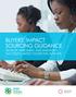 BUYERS IMPACT SOURCING GUIDANCE DEVELOP, IMPLEMENT, AND MANAGE A SUCCESSFUL IMPACT SOURCING INITIATIVE