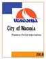 City of Waconia. Plumber Permit Information