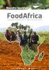 Results booklet. FoodAfrica. Improving Food Security in West and East Africa