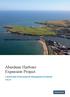 Aberdeen Harbour Expansion Project. Construction Environmental Management Document