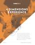 4 DIMENSIONS EXPERIENCE