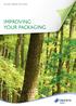 NATURAL MINERAL SOLUTIONS IMPROVING YOUR PACKAGING