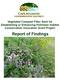 Vegetated Compost Filter Sock for Establishing or Enhancing Pollinator Habitat Conservation Innovation Grant Project. Report of Findings