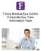 Focus Medical Eye Centre Corporate Eye Care Information Pack