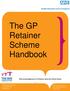 The GP Retainer Scheme Handbook
