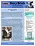 The Latest Information on Dairy Cattle Nutrition