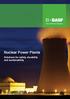 Nuclear Power Plants Solutions for safety, durability and sustainability