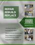 REPAIR REBUILD REPLACE