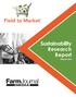 Sustainability Research Report