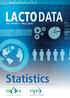 LACTODATA. Statistics. VOL 19 NO 1 May A Milk SA publication compiled by the Milk Producers Organisation