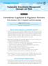 Groundwater Legislation & Regulatory Provision