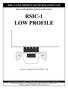 RSIC-1-LOW PROFILE INSTALLATION GUIDE