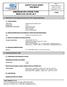 SAFETY DATA SHEET Revised edition no : 0 SDS/MSDS Date : 5 / 3 / 2012