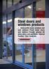 Steel doors and windows products