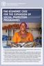 THE ECONOMIC CASE FOR THE EXPANSION OF SOCIAL PROTECTION PROGRAMMES