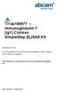 ab Immunoglobulin Y (IgY) Chicken SimpleStep ELISA Kit