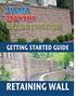 SIGMA MAYTRX OLLDE ENGLISH GETTING STARTED GUIDE RETAINING WALL
