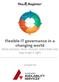 IT governance. Flexible IT governance in a changing world More services, more choices, more than one way to get it right. In association with
