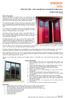 Delta Part Liber Superthermic Insulated Bi-Folding Door. Product Data Sheet 7 / 4