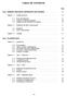 TABLE OF CONTENTS. Chapter General provisions Chapter Definitions and units of measurement... 27