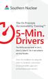 5-Min. Drivers. The Oz Principle Accountability Training. The 5MDs are our tools to See It, Own It, Solve It, Do It and achieve our Key Results.