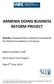 ARMENIA DOING BUSINESS REFORM PROJECT