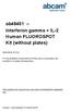 ab48451 Interferon gamma + IL-2 Human FLUOROSPOT Kit (without plates)